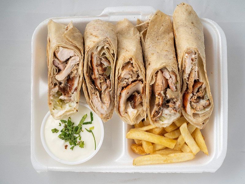 Extra Arabian Chicken Shawerma Meal
