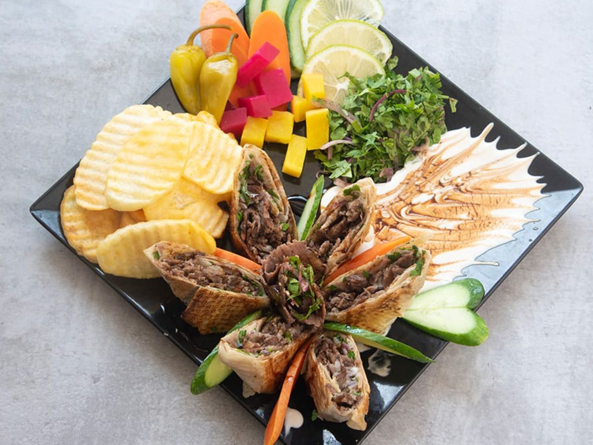 Arabian Meat Shawerma Meal
