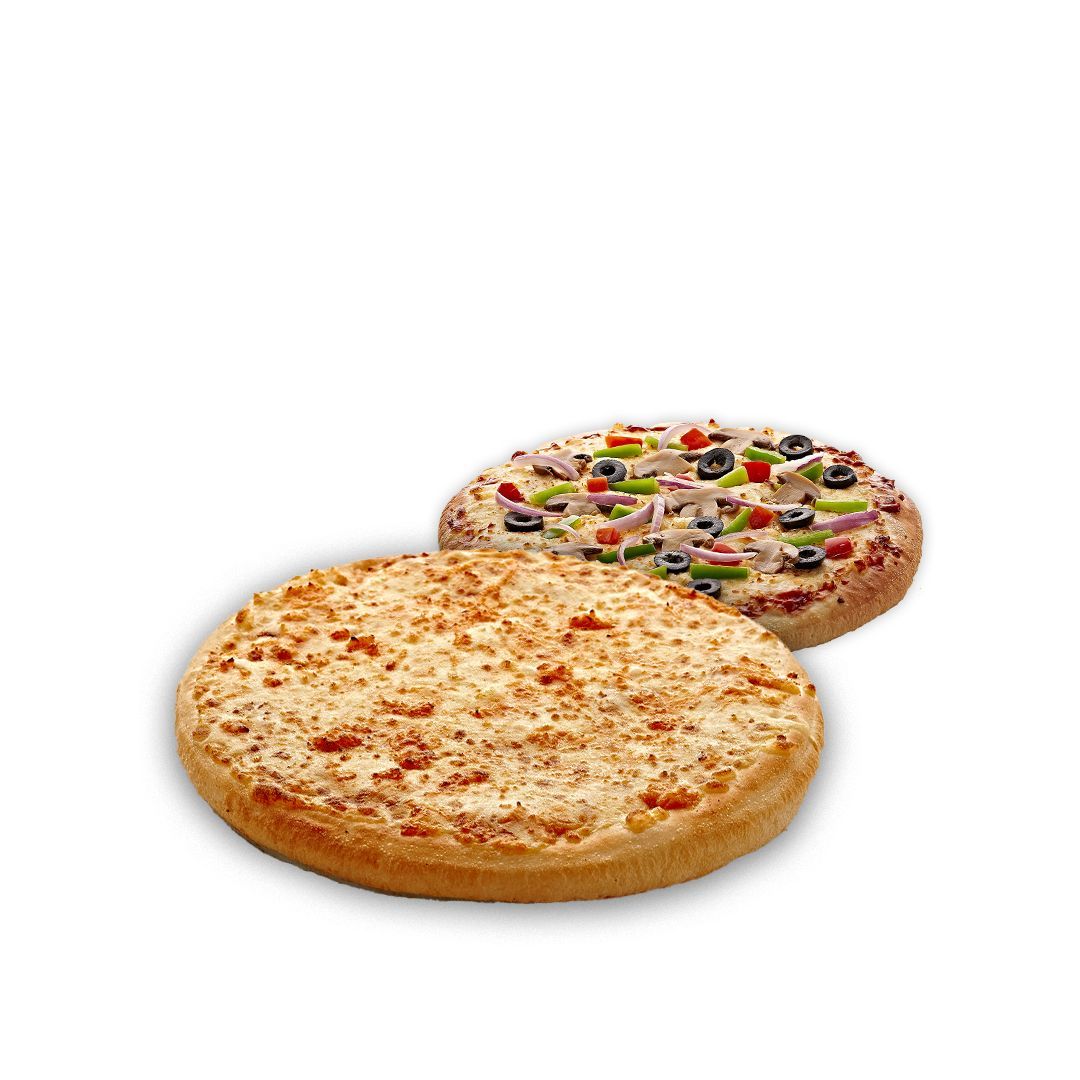 1 Small Italian Minced Meat Pizza With 1 Small Sausage Italian Pizza