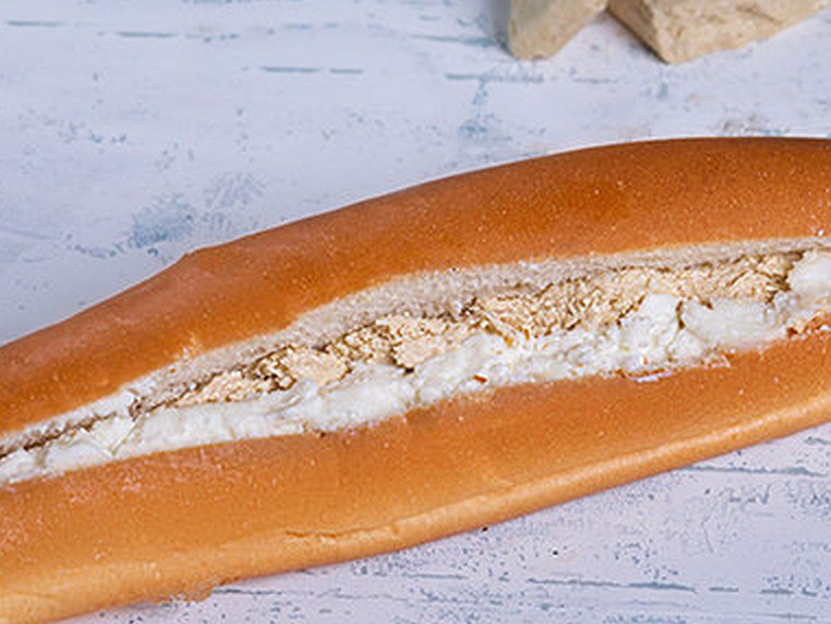 French white honey with Qeshta sandwich