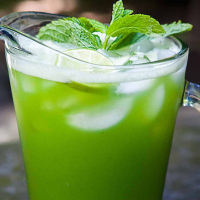 Fresh lemon mint