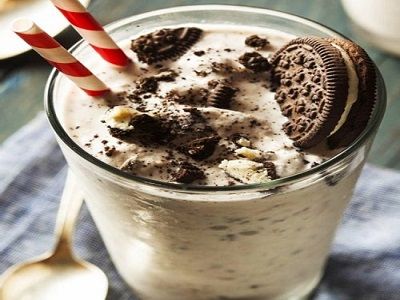 Nutella Chocolate With Oreo Milkshake