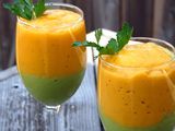 Avocado With Mango Juice