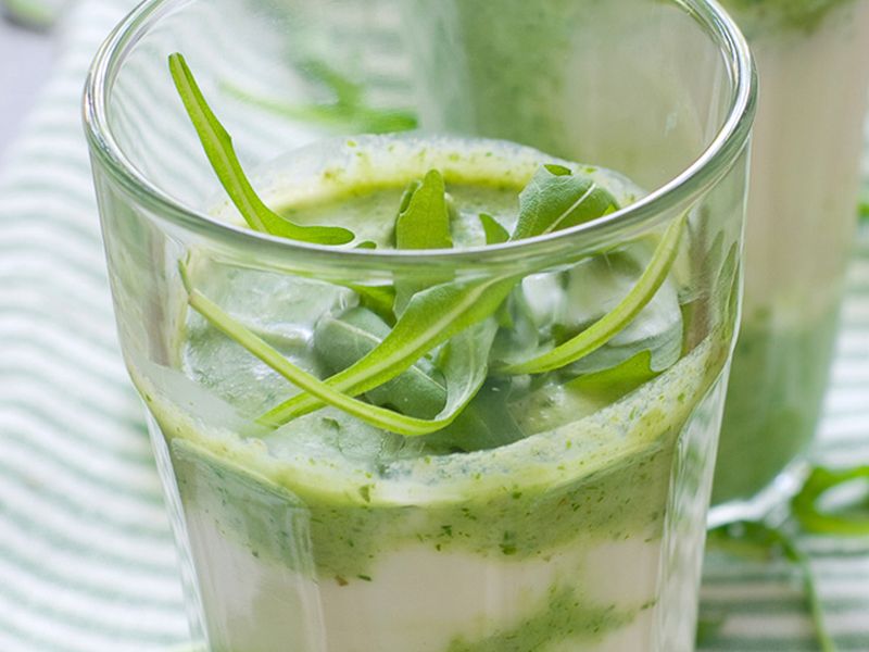 Avocado With Rocca Juice