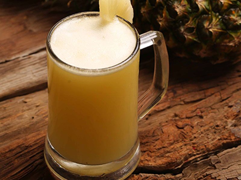fresh pineapple Juice