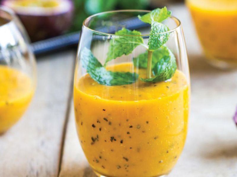 Passion Fruits Smoothie