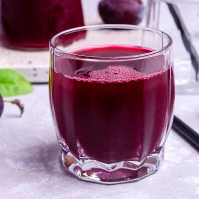Plums juice