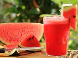 Fresh watermelon juice