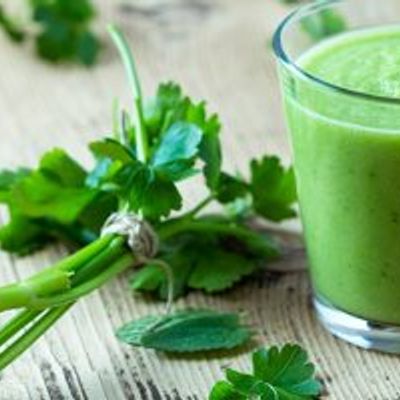 Parsley With Milk Juice