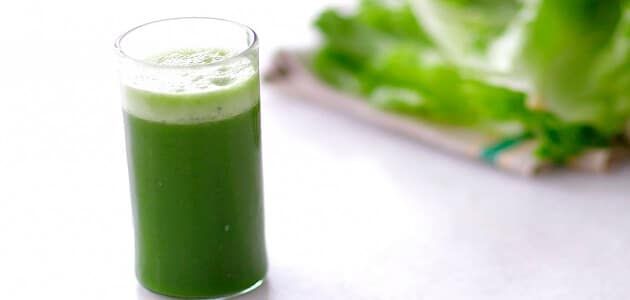 Arugula With Milk And Honey Juice