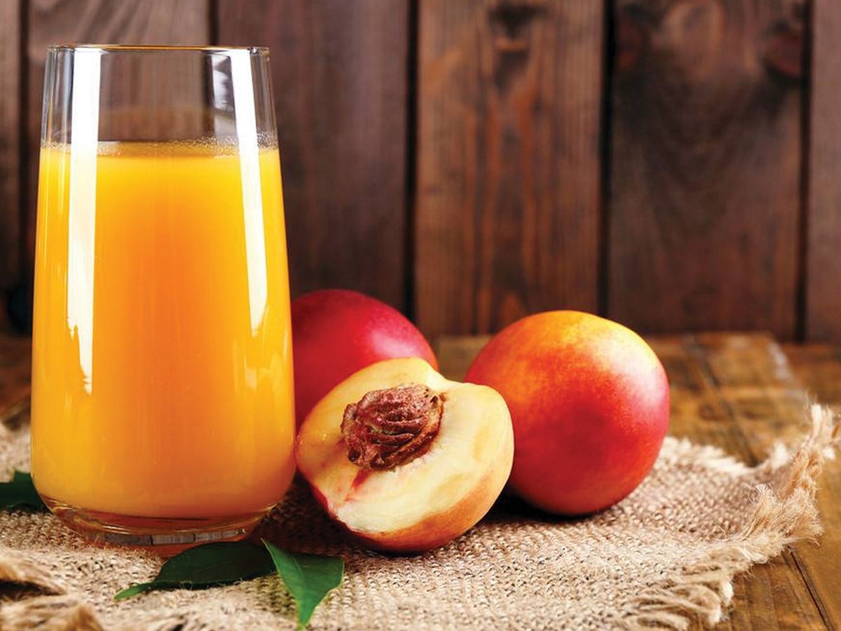 Fresh Peach Juice