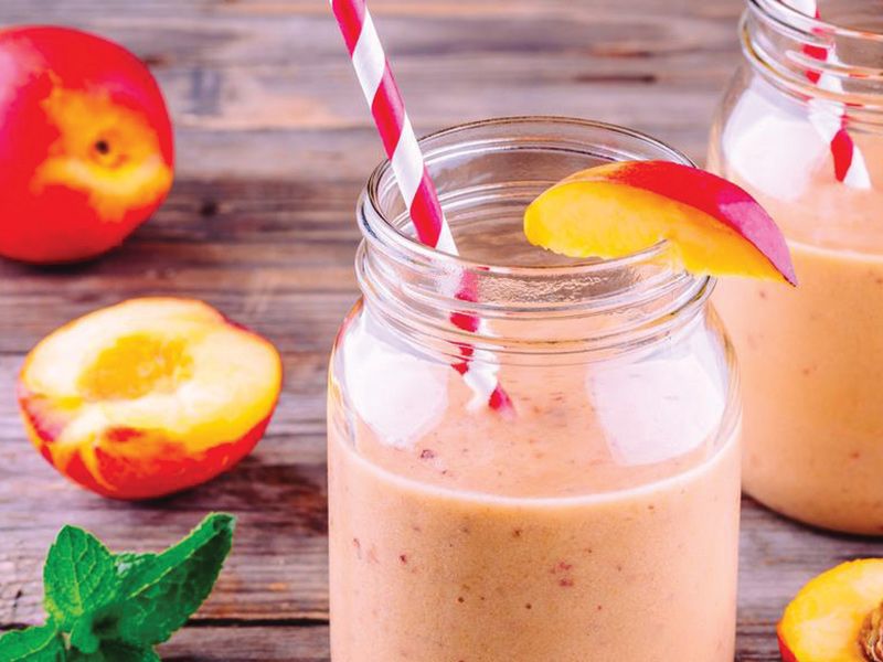 Yogurt Peach
