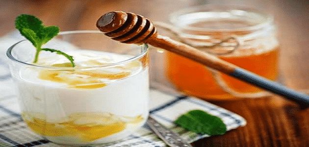 Yogurt With Honey Juice