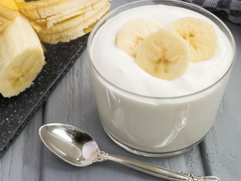 Yogurt Banana and cinnamon