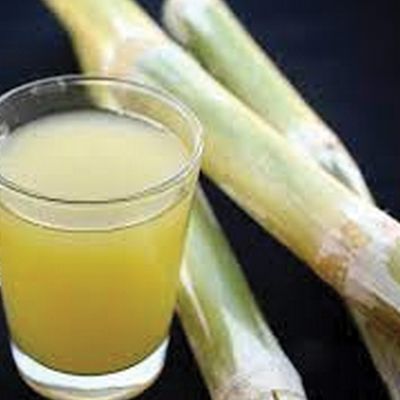 Sugarcane with milk