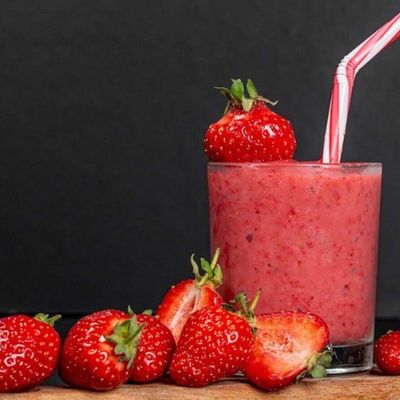 fresh Strawberry juice