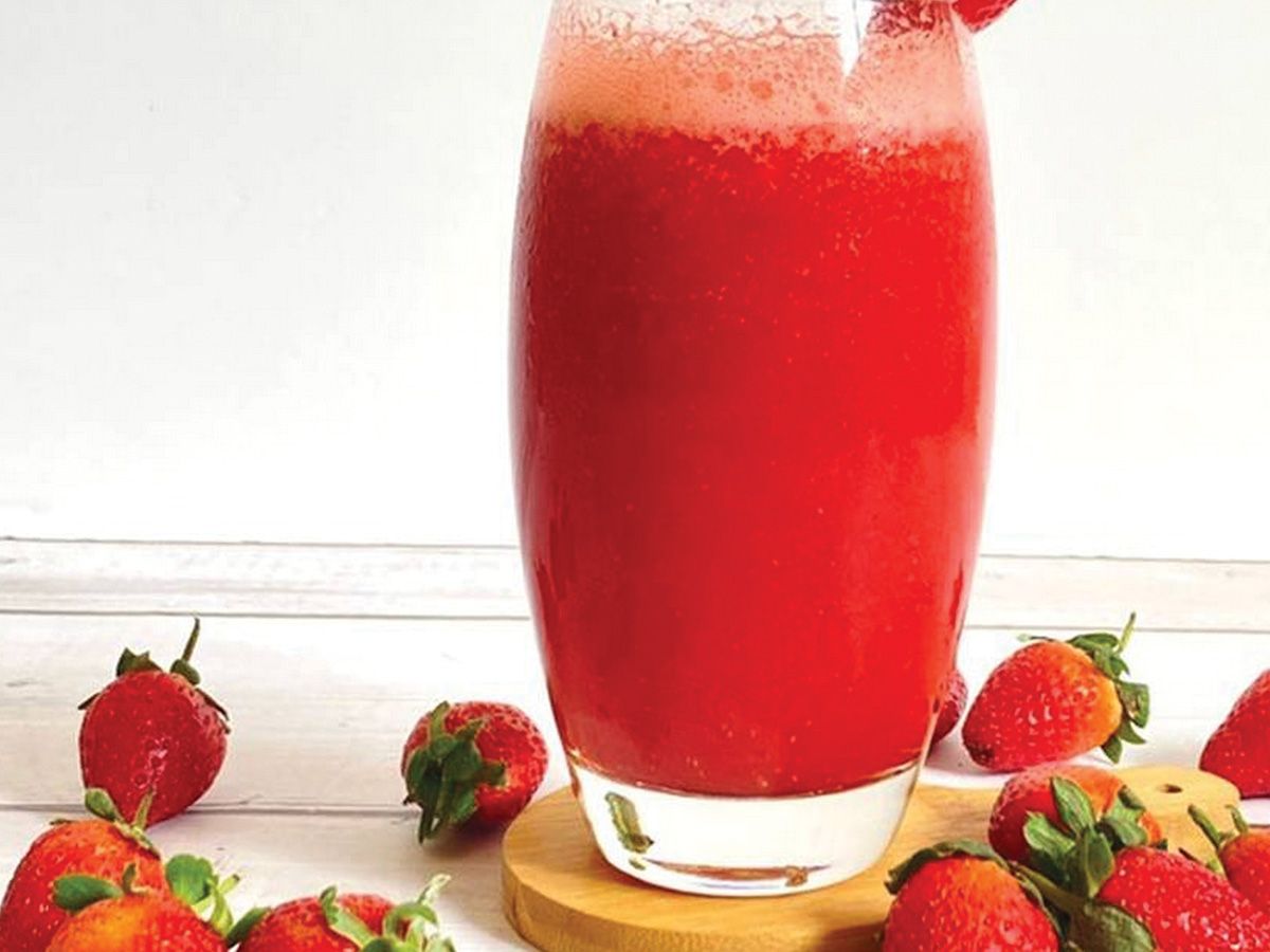 Fresh Strawberry Juice