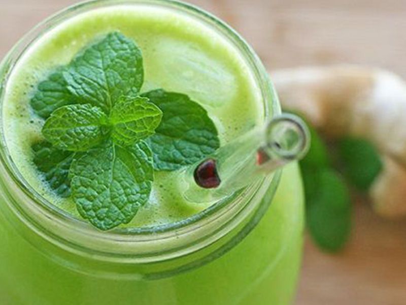 Lemon With Mint Juice