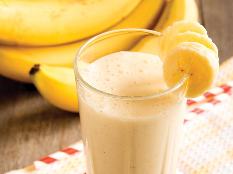 Banana Juice With Milk