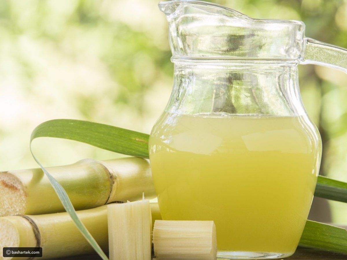 Sugarcane With Honey Juice