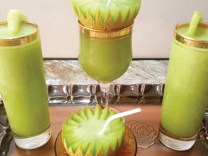 Family Cantaloupe Juice
