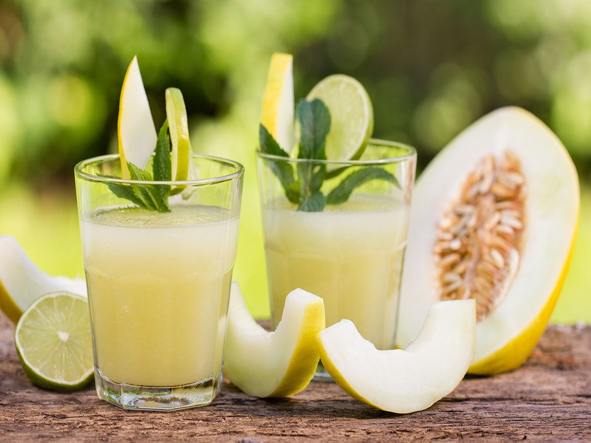 Fresh Cantaloupe Juice