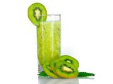 Fresh kiwi juice
