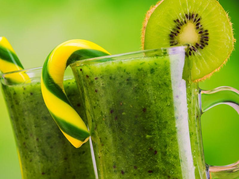 Diet Kiwi With Peach Juice