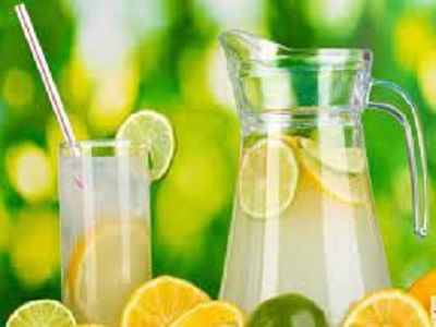 Lemon juice - bottle