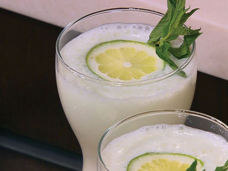 Lemon With Milk Juice