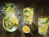 Lemon mint smoothie