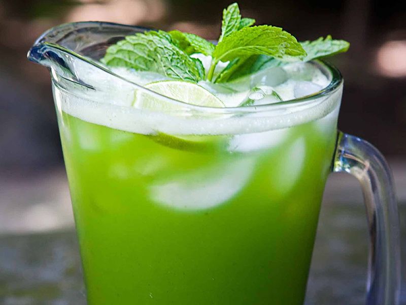 Lemon With Mint Juice