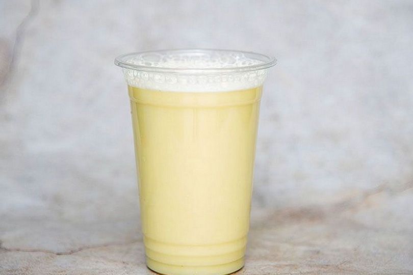 Lemon with milk