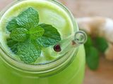 Lemons with mint