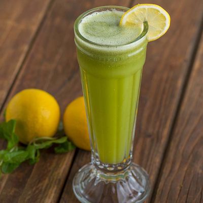 fresh Mint lemon juice