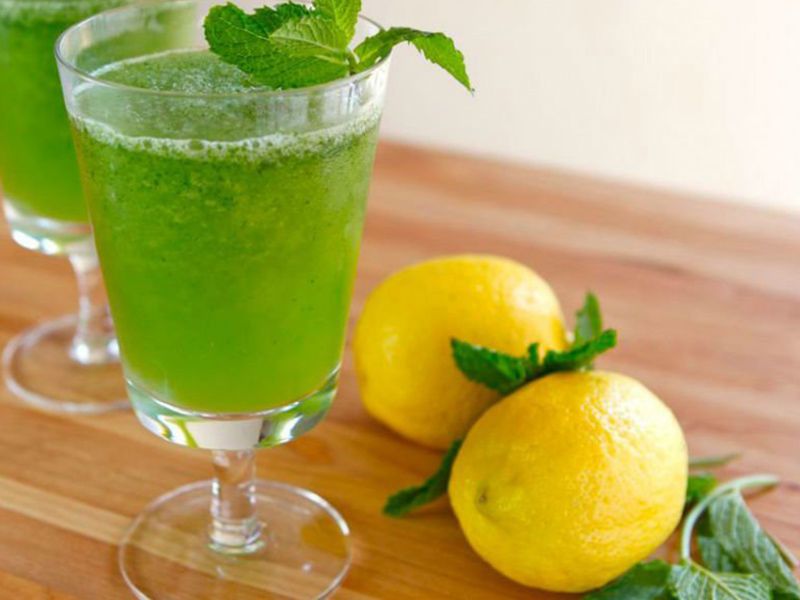 Lemon With Mint Juice