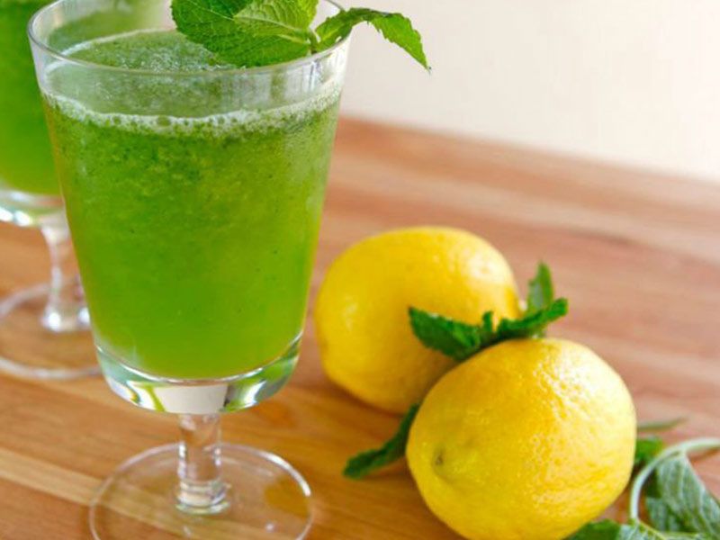 Lemon With Mint Juice