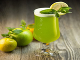 Fresh Lemon Mint Juice