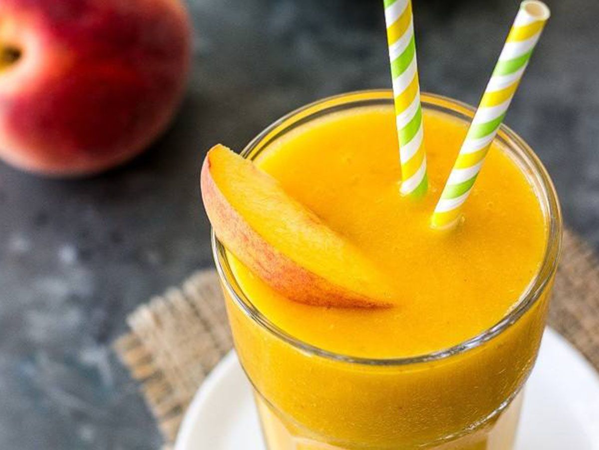 Mango Peach Smoothie
