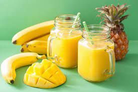 Mango With Pineapple Juice
