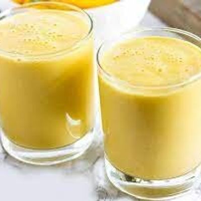 Mango With Milk Juice