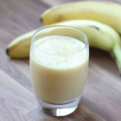 Family Banana With Milk Juice
