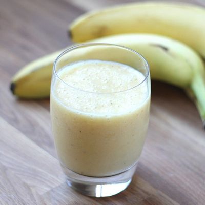 Banana With Milk Juice