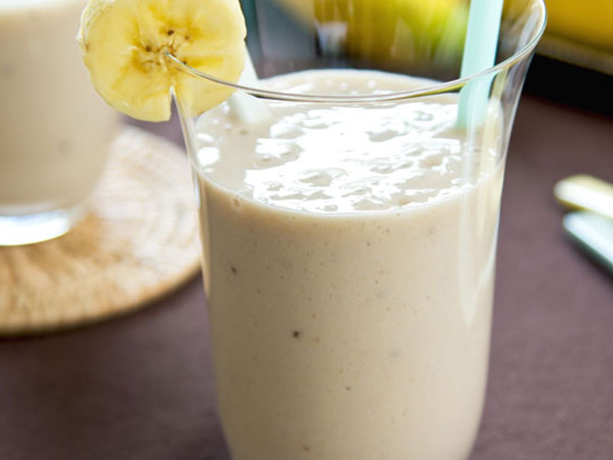 Banana with milk