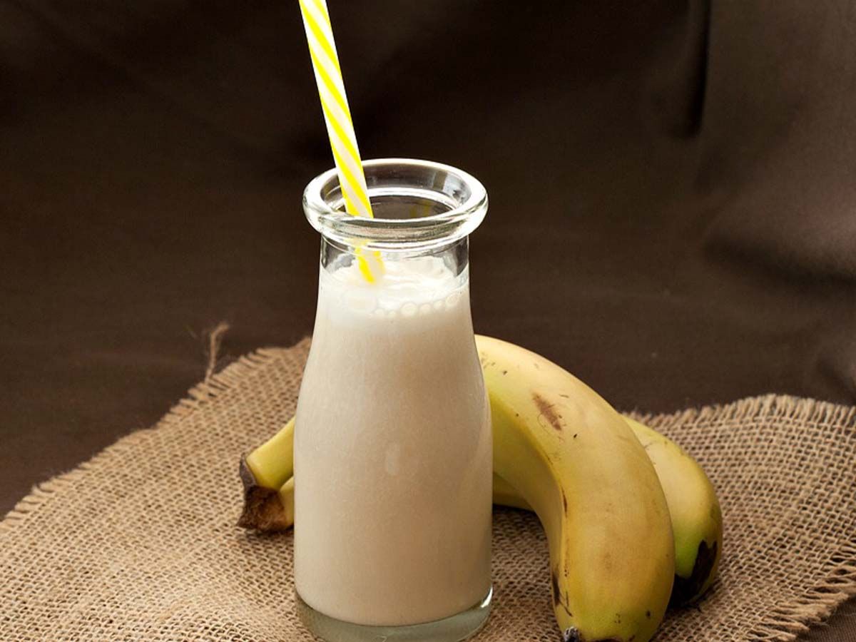 banana with milk Fresh Juice