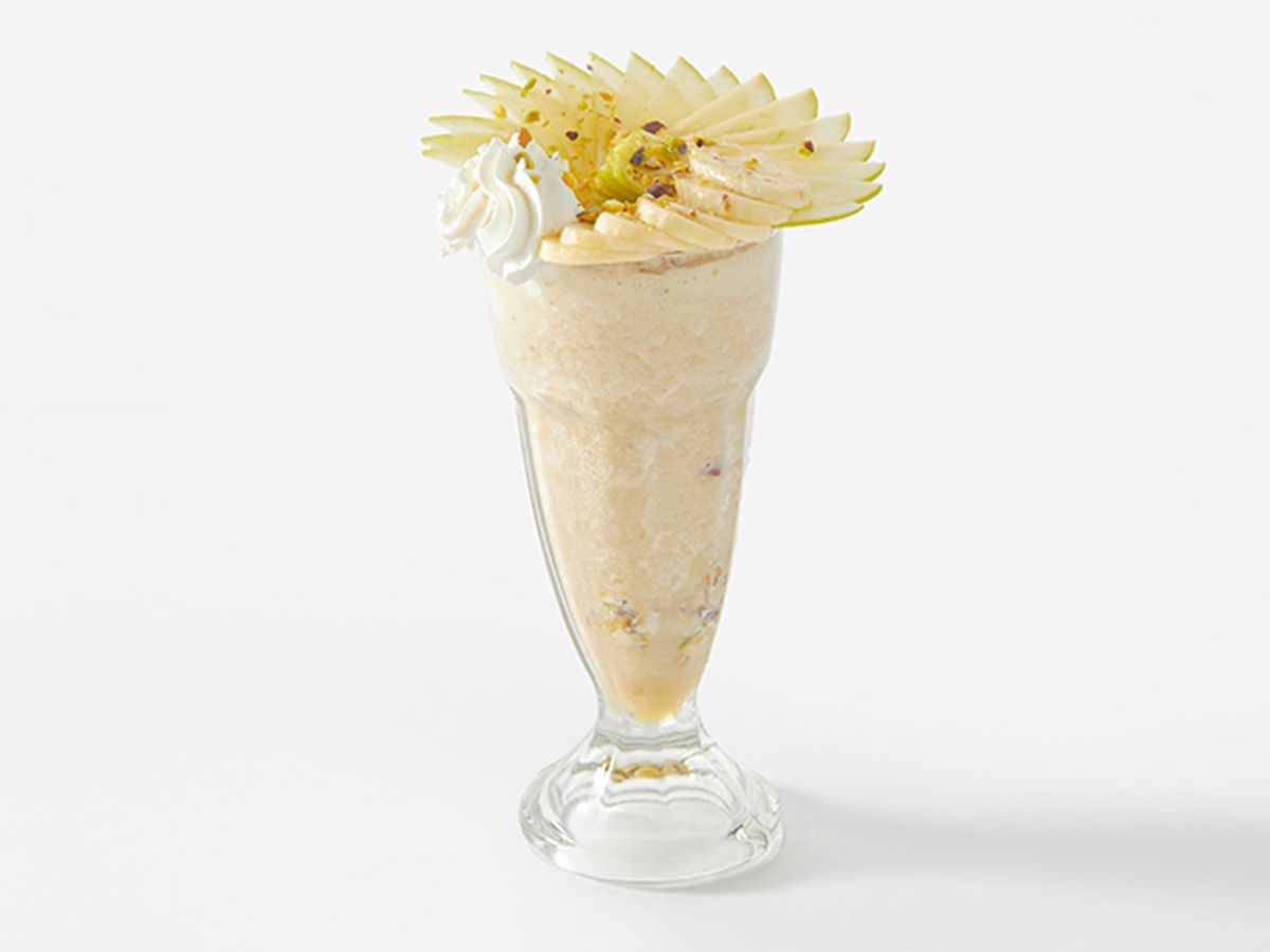 Banana With Milk Juice