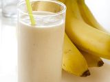Banana With Milk Juice
