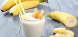 Banana With Milk Juice
