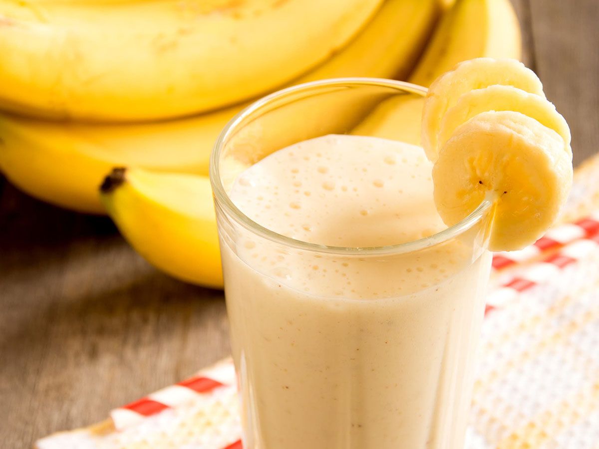Fresh Banana Milk Juice