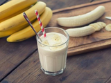 fresh banana juice